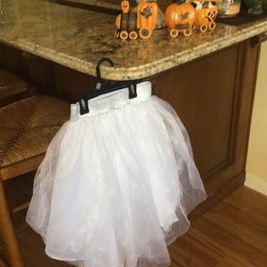 New White Tutu “ Gorgeous”